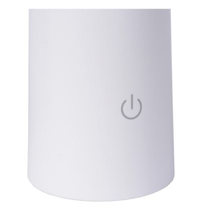 Lucide 02807/04/31 - LED Stmívatelná dotykový venkovní lampa JIVE LED/3W/3,7V USB 3000/4750/6500K IP44 1200 mAh bílá
