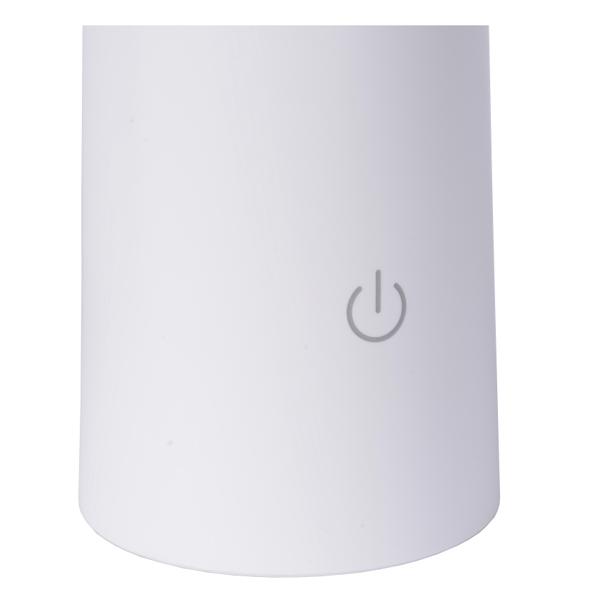 Lucide 02807/04/31 - LED Stmívatelná dotykový venkovní lampa JIVE LED/3W/3,7V USB 3000/4750/6500K IP44 1200 mAh bílá