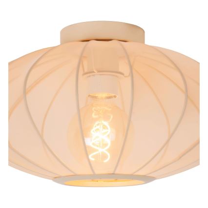 Lucide 03147/40/38 - Stropní svítidlo CORINA 1xE27/40W/230V pr. 40 cm krémová