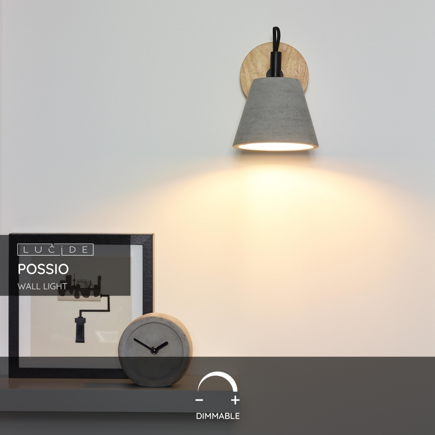 Lucide 03213/01/41 - Nástěnné svítidlo POSSIO 1xE14/40W/230V