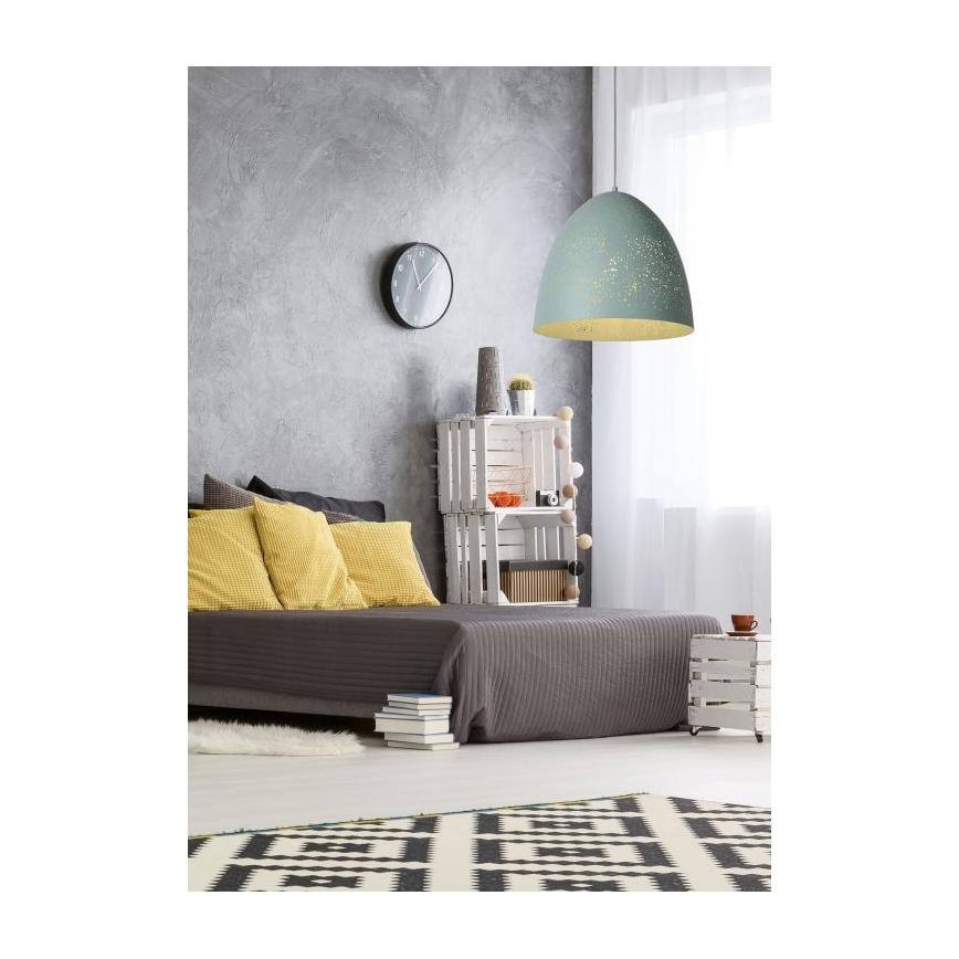 Lucide 03414/40/68 - Závěsné svítidlo ETERNAL 1xE27/60W/230V světle modré