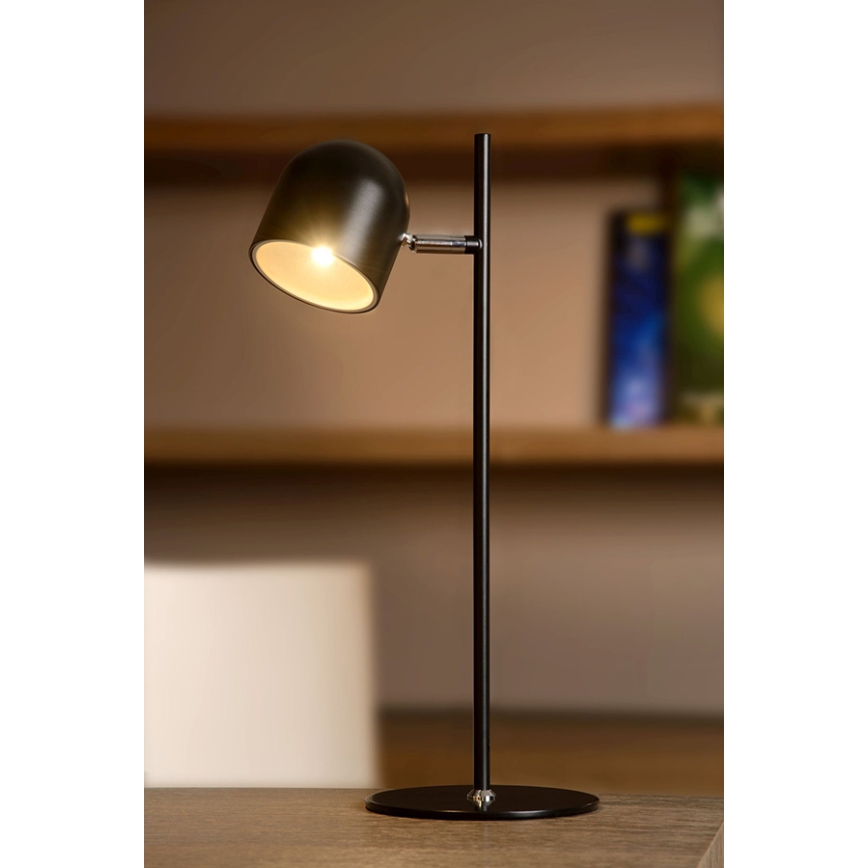 Lucide 03603/05/30 - LED stolní lampa SKANSKA 1xLED/5W/230V černá