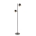 Lucide 03703/10/30 - LED stojací lampa SKANSKA-LED 2xLED/5W/230V černá