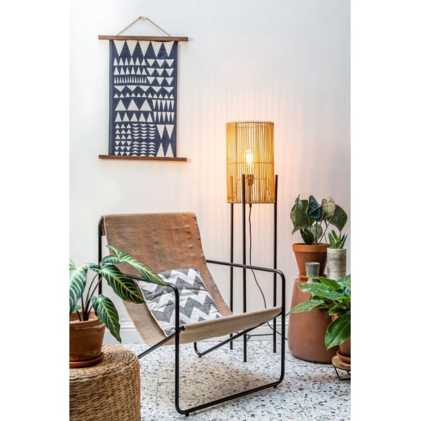 Lucide 03740/01/72 - Stojací lampa JANTINE 1xE27/40W/230V