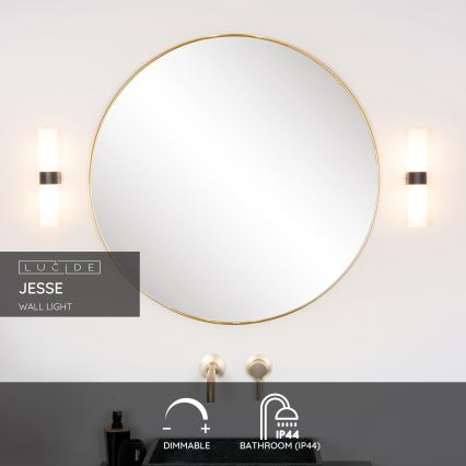 Lucide 04202/02/30 - Koupelnové nástěnné svítidlo JESSE 2xG9/33W/230V IP44