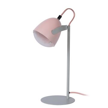 Lucide 05537/01/66 - Dětská stolní lampa DYLAN 1xE14/25W/230V růžová
