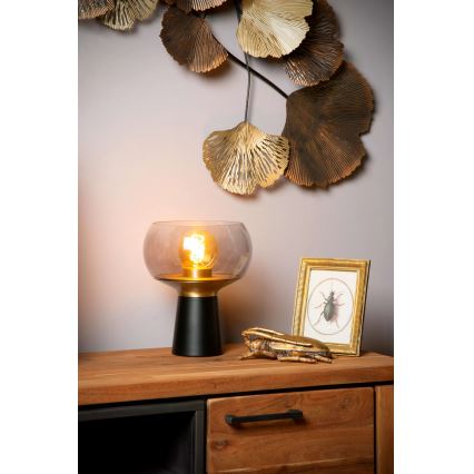 Lucide 05540/01/30 - Stolní lampa FARRIS 1xE27/25W/230V černá