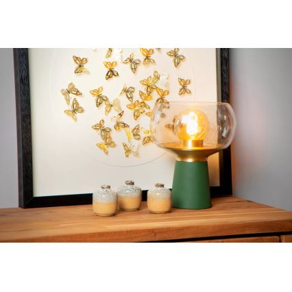 Lucide 05540/01/33 - Stolní lampa FARRIS 1xE27/25W/230V zelená