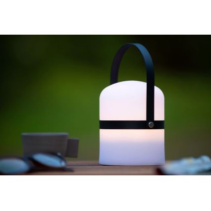 Lucide 06802/01/30 - LED Venkovní stmívatelná lampa LITTLE JOE LED/0,3W/3,7V USB IP44 680 mAh černá