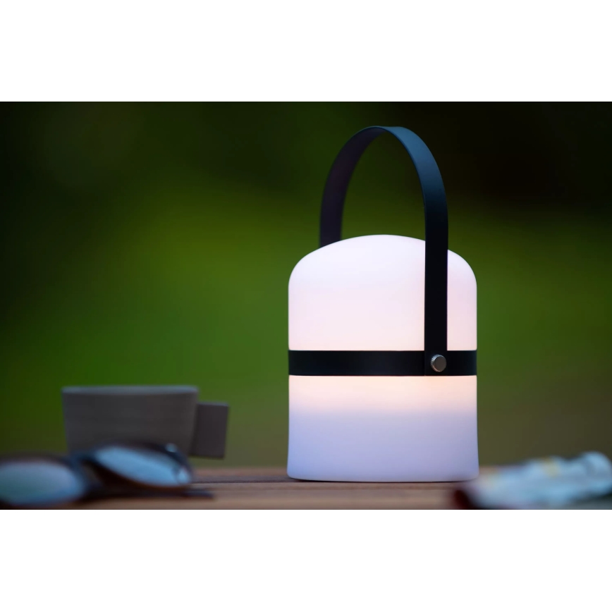 Lucide 06802/01/30 - LED Venkovní stmívatelná lampa LITTLE JOE LED/0,3W/3,7V USB IP44 680 mAh černá