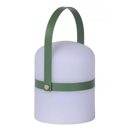 Lucide 06802/01/33 - LED Venkovní stmívatelná lampa LITTLE JOE LED/0,3W/3,7V USB IP44 680 mAh zelená