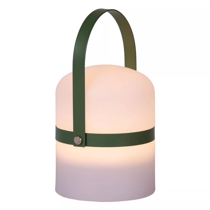 Lucide 06802/01/33 - LED Venkovní stmívatelná lampa LITTLE JOE LED/0,3W/3,7V USB IP44 680 mAh zelená