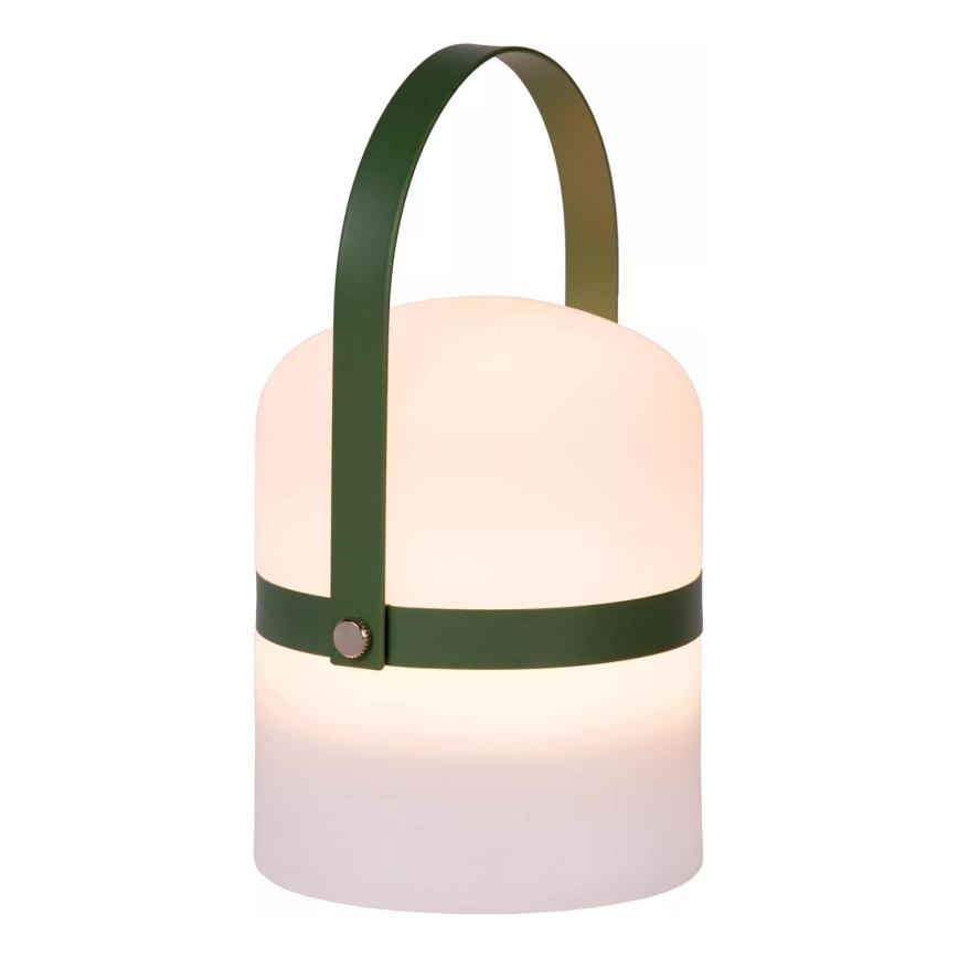 Lucide 06802/01/33 - LED Venkovní stmívatelná lampa LITTLE JOE LED/0,3W/3,7V USB IP44 680 mAh zelená