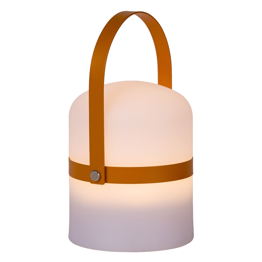 Lucide 06802/01/43 - LED Venkovní stmívatelná lampa LITTLE JOE LED/0,3W/3,7V USB IP44 680 mAh oranžová