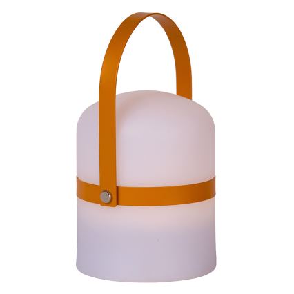 Lucide 06802/01/43 - LED Venkovní stmívatelná lampa LITTLE JOE LED/0,3W/3,7V USB IP44 680 mAh oranžová