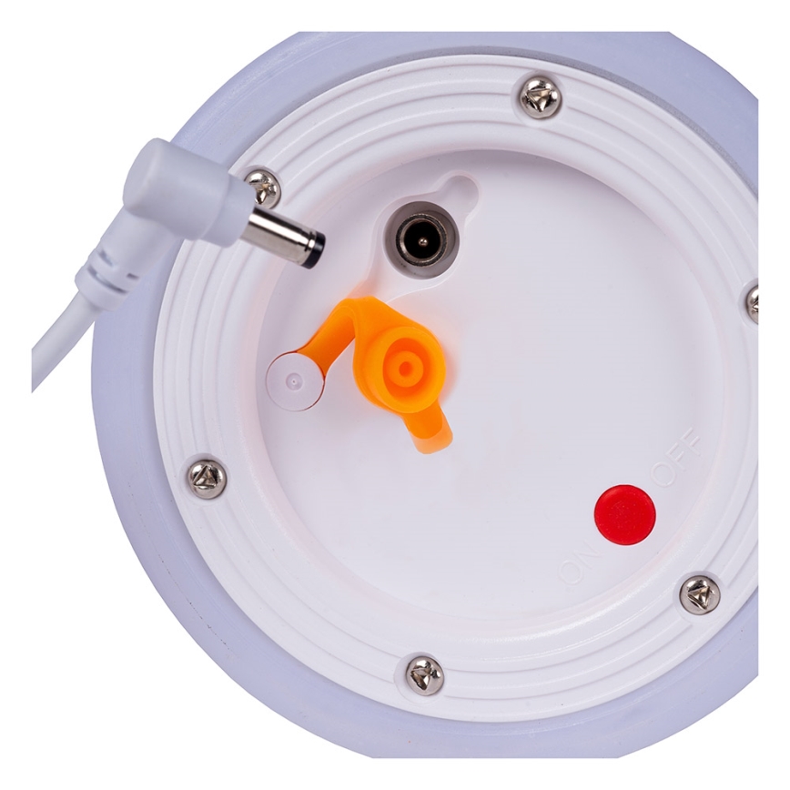 Lucide 06802/01/43 - LED Venkovní stmívatelná lampa LITTLE JOE LED/0,3W/3,7V USB IP44 680 mAh oranžová