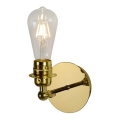 Lucide 08223/01/01 - LED nástěnné svítidlo RETRO 1xE27/5W/230V mosaz