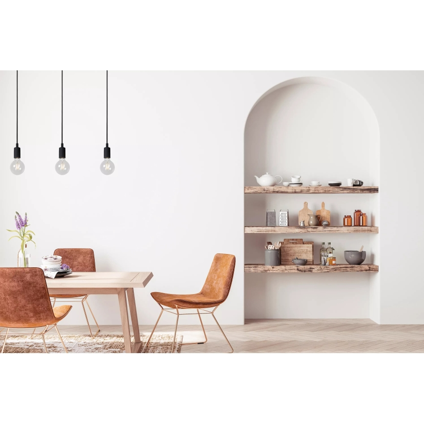 Lucide 08408/03/30 - Lustr na lanku FIX MULTIPLE 3xE27/60W/230V