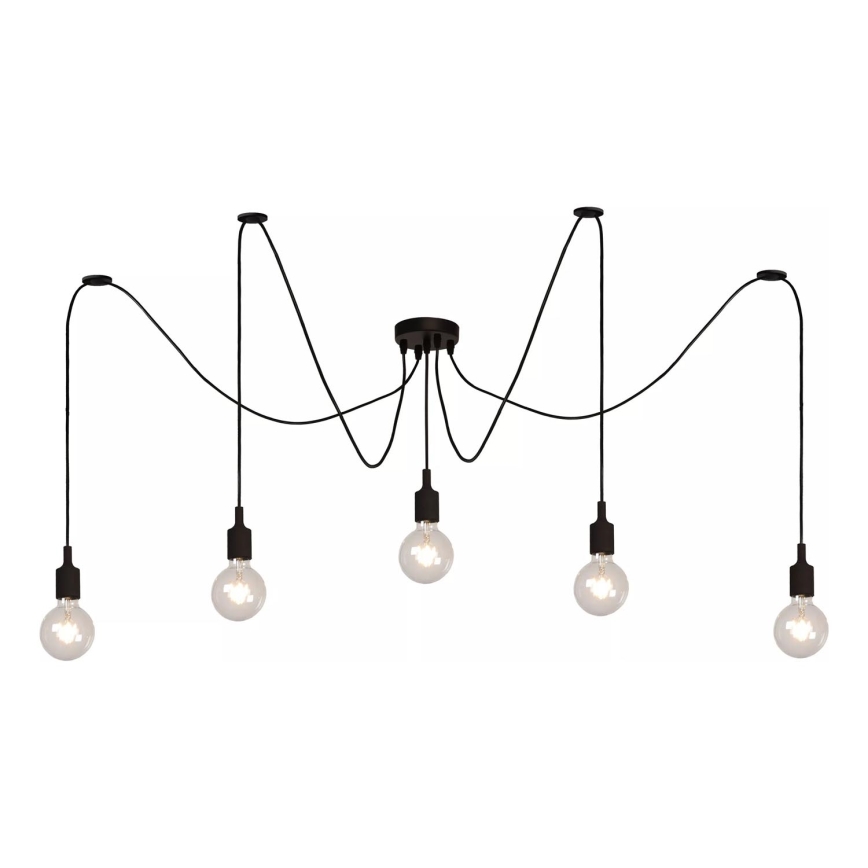 Lucide 08408/05/30 - Lustr na lanku FIX MULTIPLE 5xE27/60W/230V pavouk