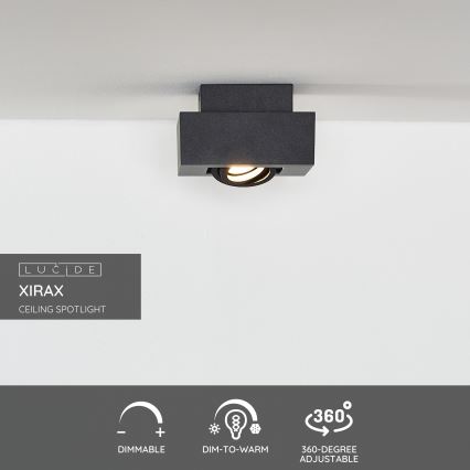 Lucide 09119/06/30 - LED Stmívatelné bodové svítidlo XIRAX 1xGU10/5W/230V