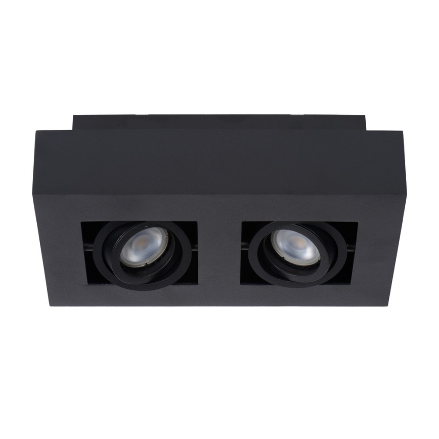 Lucide 09119/11/30 - LED Stmívatelné bodové svítidlo XIRAX 2xGU10/5W/230V