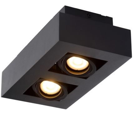 Lucide 09119/11/30 - LED Stmívatelné bodové svítidlo XIRAX 2xGU10/5W/230V