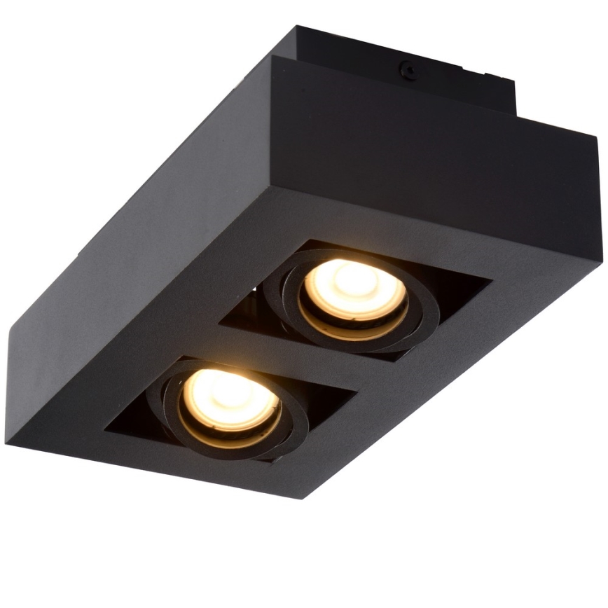 Lucide 09119/11/30 - LED Stmívatelné bodové svítidlo XIRAX 2xGU10/5W/230V