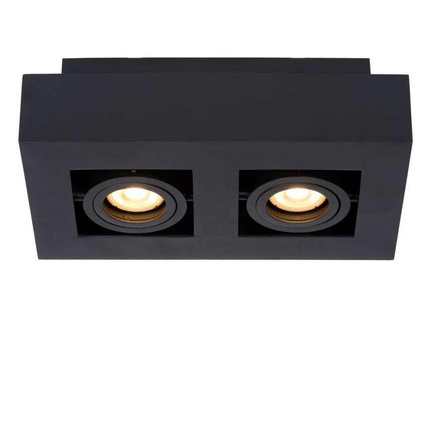 Lucide 09119/11/30 - LED Stmívatelné bodové svítidlo XIRAX 2xGU10/5W/230V