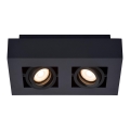 Lucide 09119/11/30 - LED Stmívatelné bodové svítidlo XIRAX 2xGU10/5W/230V