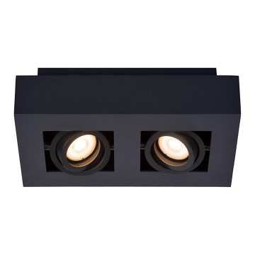 Lucide 09119/11/30 - LED Stmívatelné bodové svítidlo XIRAX 2xGU10/5W/230V