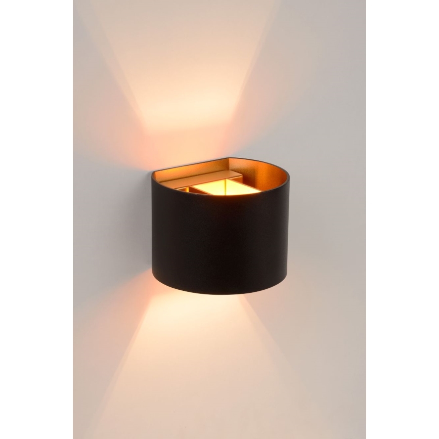 Lucide 09218/04/30 - LED Stmívatelné nástěnné svítidlo XIO 1xG9/4W/230V černé