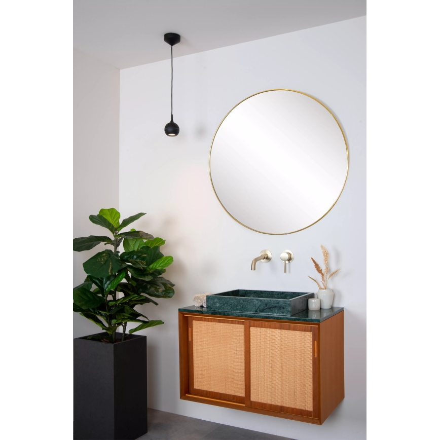 Lucide 09438/01/30 - Lustr na lanku FAVORI 1xGU10/50W/230V IP44 černá