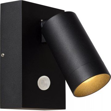 Lucide 09831/01/30 - Venkovní svítidlo se senzorem TAYLOR 1xGU10/50W/230V IP54
