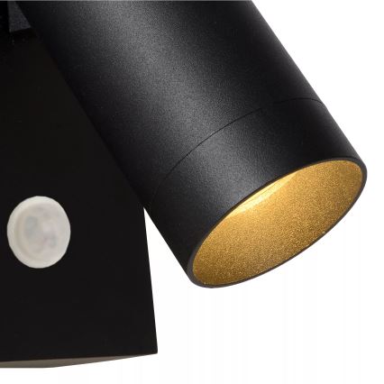 Lucide 09831/01/30 - Venkovní svítidlo se senzorem TAYLOR 1xGU10/50W/230V IP54