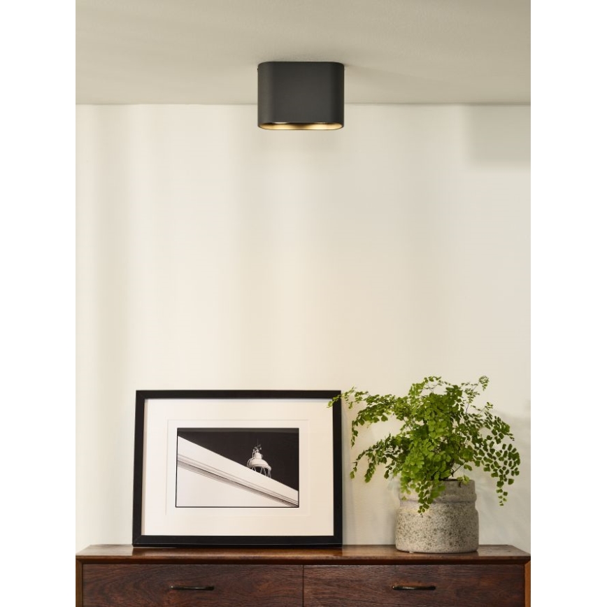Lucide 09914/10/36 - LED bodové svítidlo BENTOO-LED 2xGU10/4,5W/230V šedé