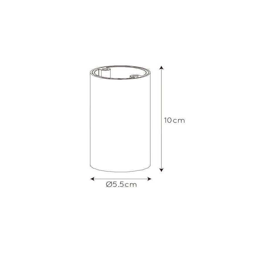 Lucide 09915/06/36 - LED Stmívatelné bodové svítidlo DELTO 1xGU10/5W/230V šedá