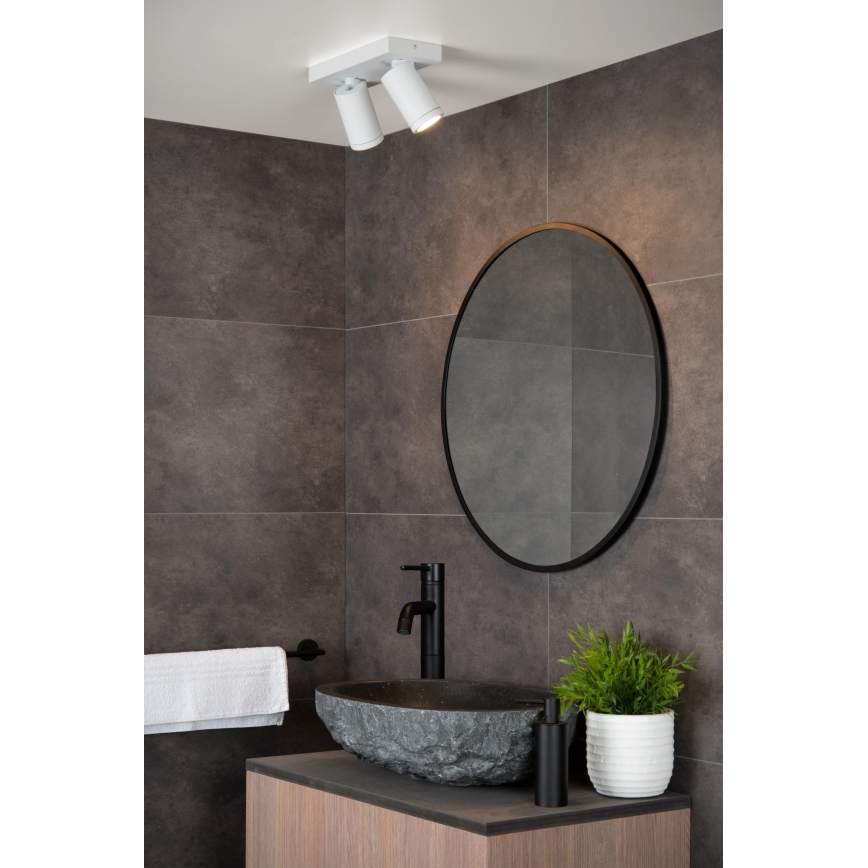 Lucide 09930/10/31 - LED Stmívatelné koupelnové bodové svítidlo TAYLOR 2xGU10/5W/230V IP44