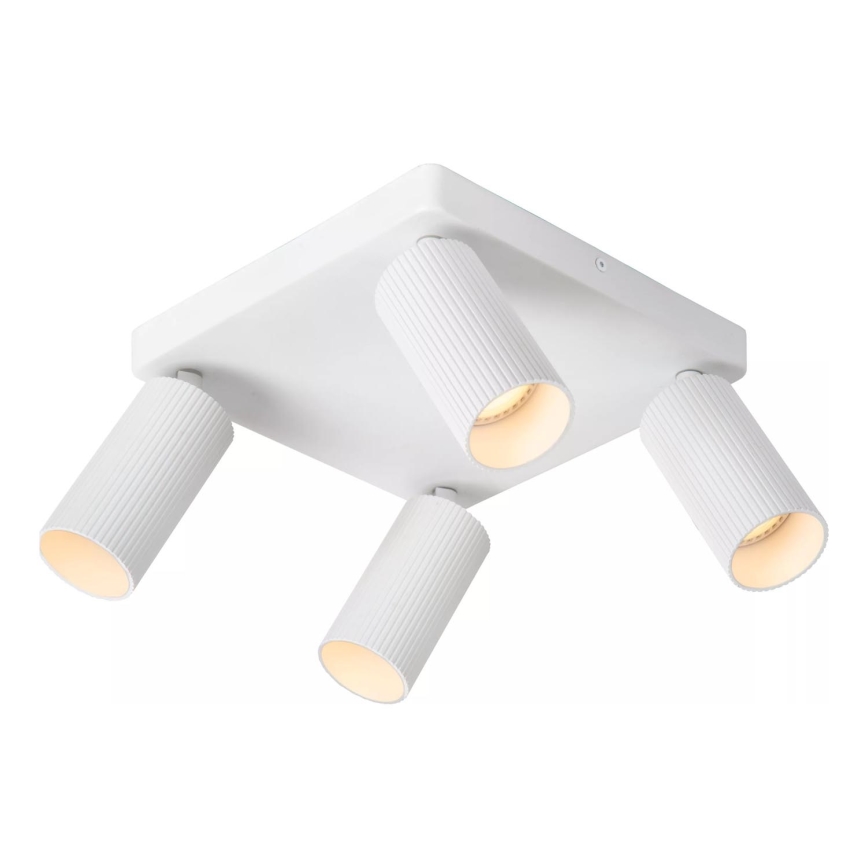 Lucide 09939/14/31 - Bodové svítidlo CLUBS 4xGU10/40W/230V bílá
