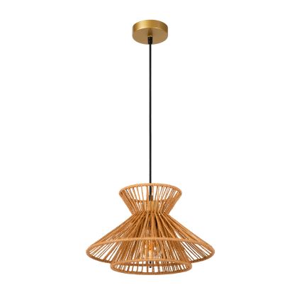 Lucide 10420/32/72 - Lustr na lanku TASMAN 1xE27/60W/230V béžová