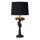 Lucide 10505/81/30 - Stolní lampa COCONUT 1xE27/40W/230V černá
