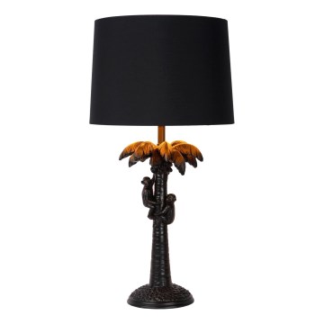 Lucide 10505/81/30 - Stolní lampa COCONUT 1xE27/60W/230V černá