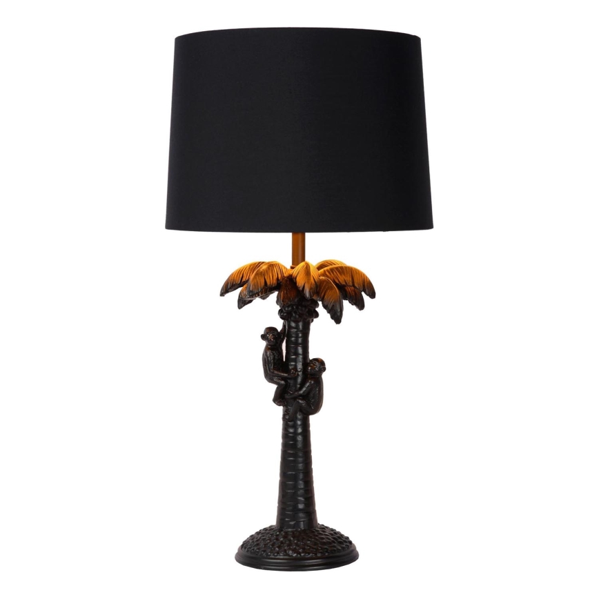 Lucide 10505/81/30 - Stolní lampa COCONUT 1xE27/60W/230V černá