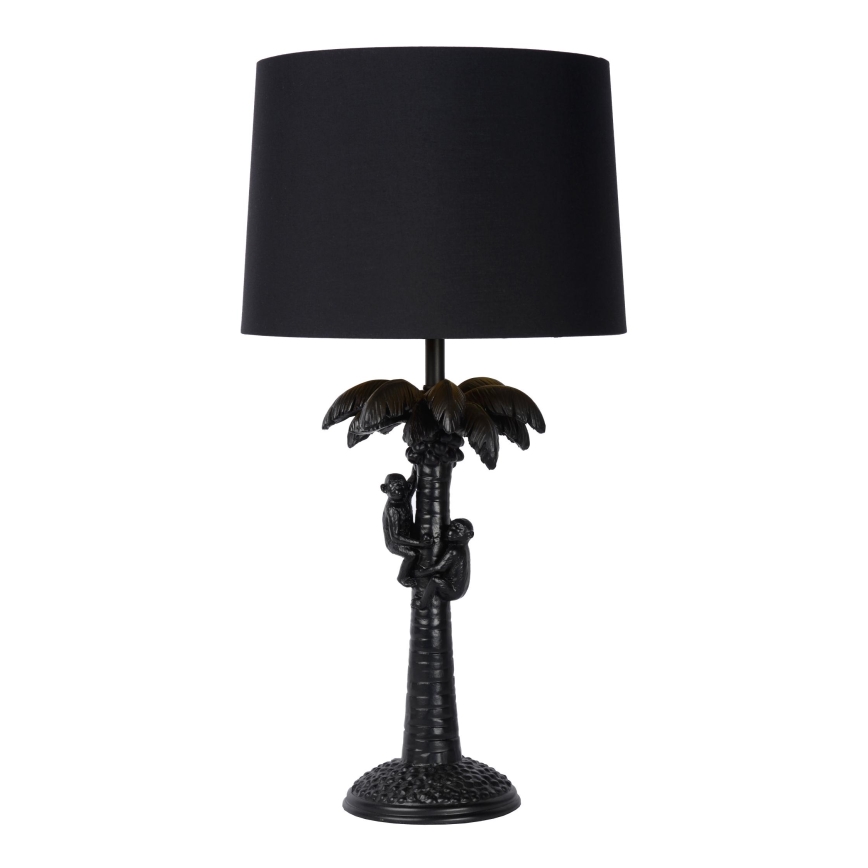 Lucide 10505/81/30 - Stolní lampa COCONUT 1xE27/60W/230V černá