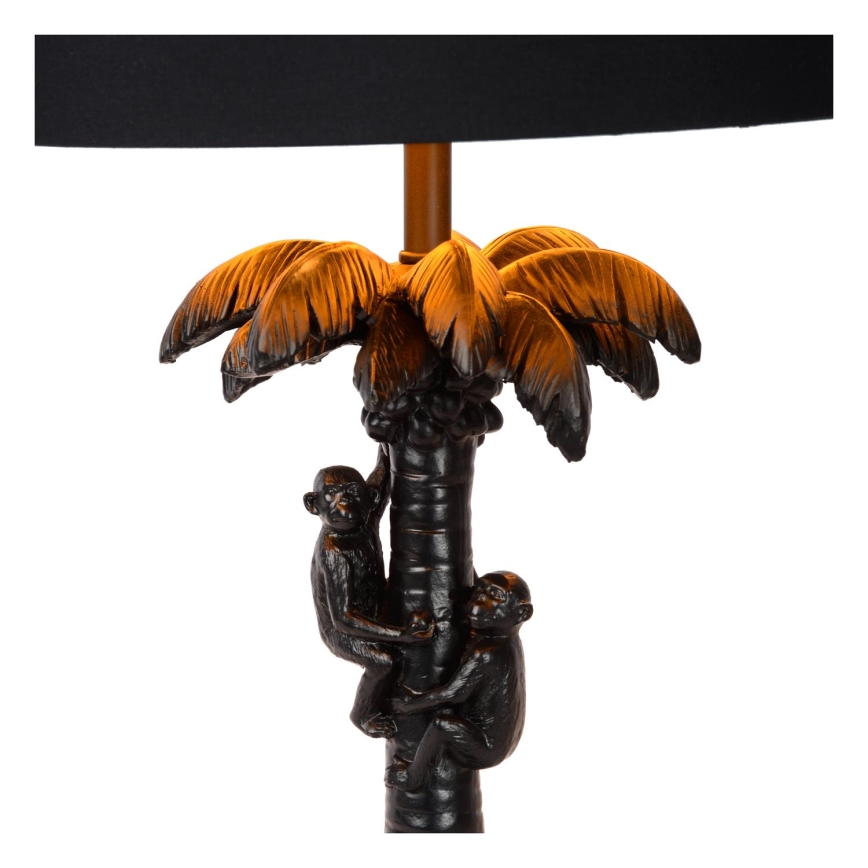 Lucide 10505/81/30 - Stolní lampa COCONUT 1xE27/60W/230V černá