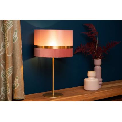 Lucide 10509/81/66 - Stolní lampa EXTRAVAGANZA TUSSE 1xE14/40W/230V růžová