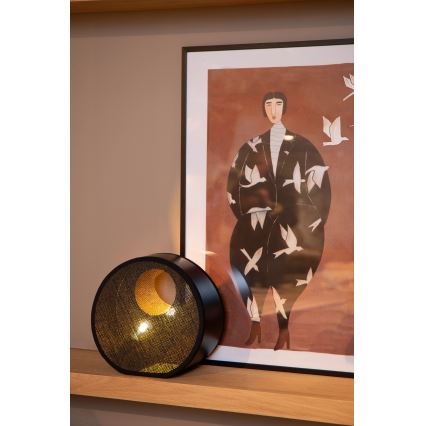 Lucide 10517/01/30 - Stolní lampa LOXIA 1xE14/40W/230V černá