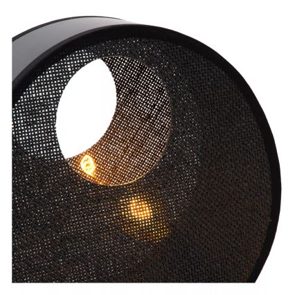 Lucide 10517/01/30 - Stolní lampa LOXIA 1xE14/40W/230V černá