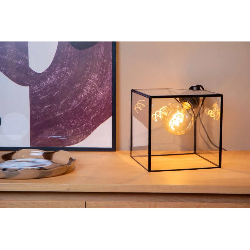 Lucide 10518/20/60 - Stolní lampa DAVOS 1xE27/60W/230V