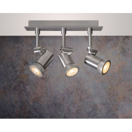 Lucide 10916/15/12 - LED bodové svítidlo NOXX LED 3xGU10/5W/230V