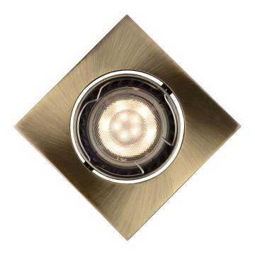 Lucide 11002/05/03 - LED podhledové svítidlo FOCUS 1xGU10/5W/230V bronz hranaté Lucide 11002/05/03 - LED podhledové svítidlo FOCUS 1xGU10/5W/230V bronz hranaté
